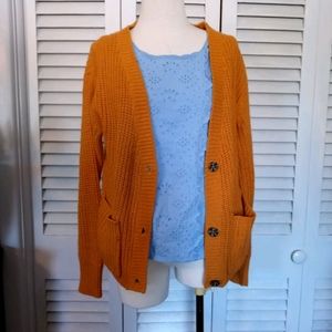 Mustard Yellow Cardigan